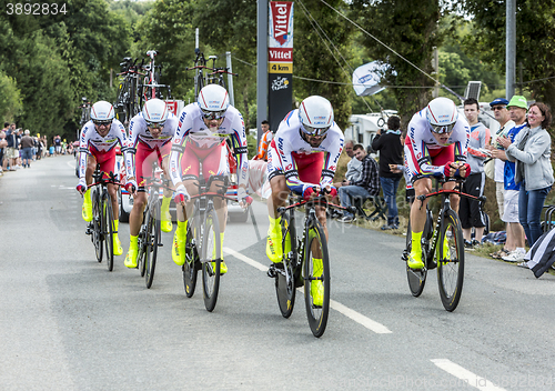 Image of Team Katusha - Team Time Trial 2015