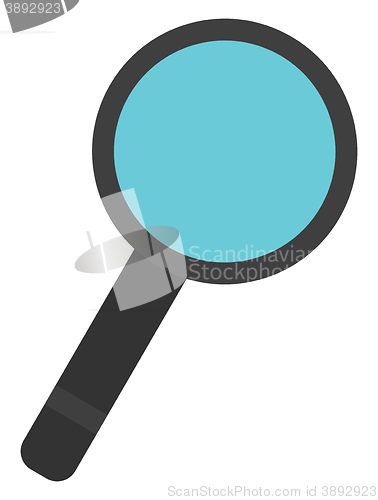 Image of Classic magnifying glass. 