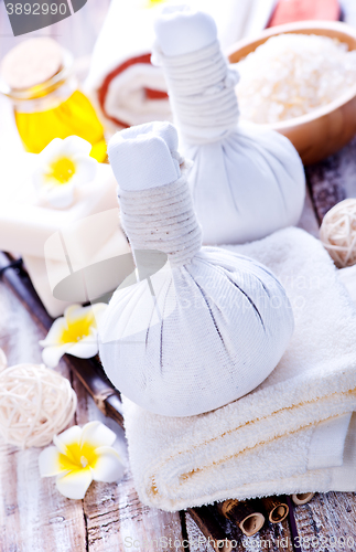Image of spa objects
