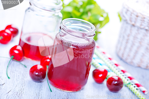 Image of cherry drink