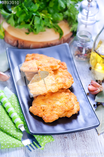 Image of fried chicken cutlets