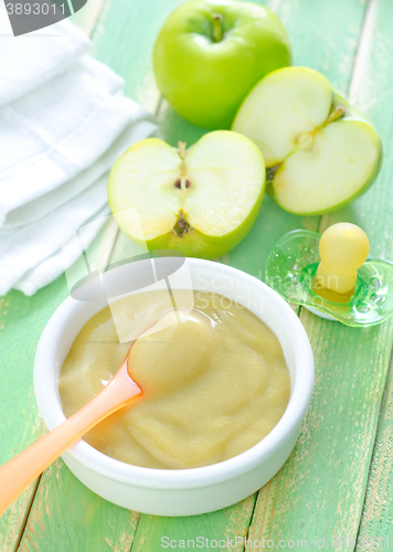 Image of baby food in bowl