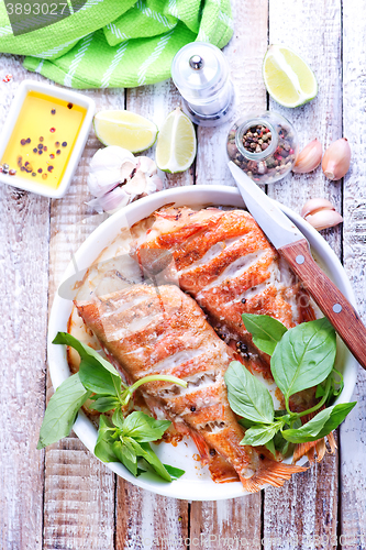 Image of fried ocean perch