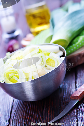 Image of fresh leek