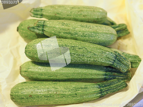 Image of Courgettes aka zucchini vegetables