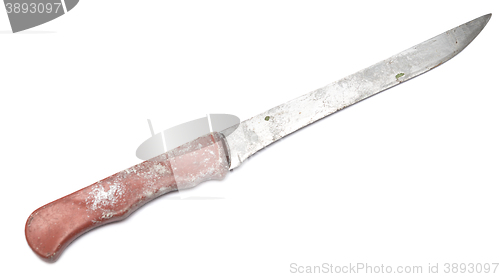 Image of old dirty knife