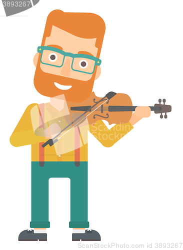 Image of Man playing violin.