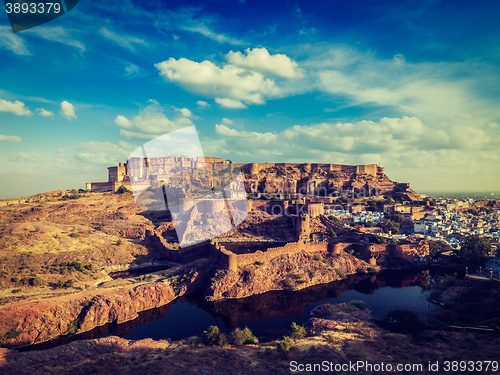 Image of Mehrangarh Fort, Jodhpur, Rajasthan, India