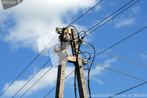 Image of OLD ELECTRICAL WIRES
