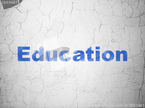 Image of Studying concept: Education on wall background