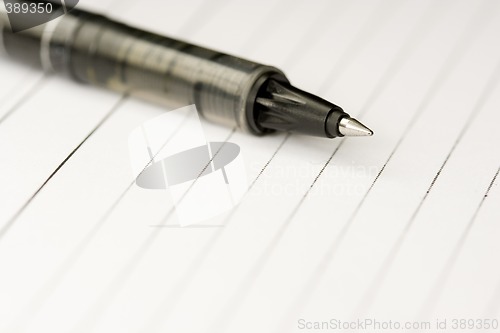 Image of Pen and paper