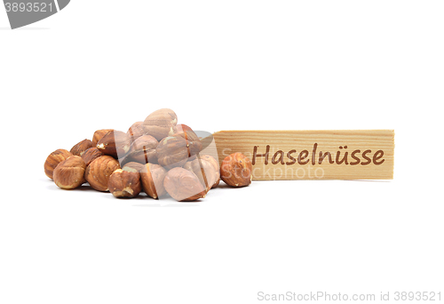 Image of Hazelnuts on plate