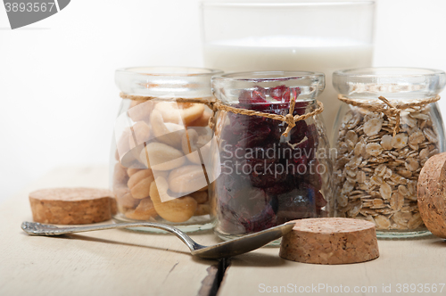 Image of healthy breakfast ingredients