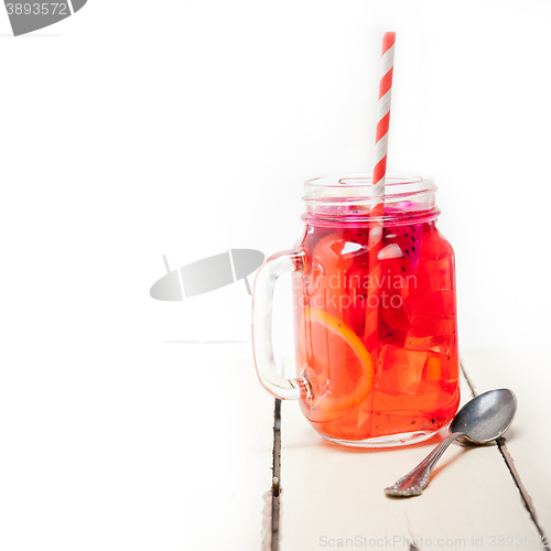 Image of fresh fruit punch drink