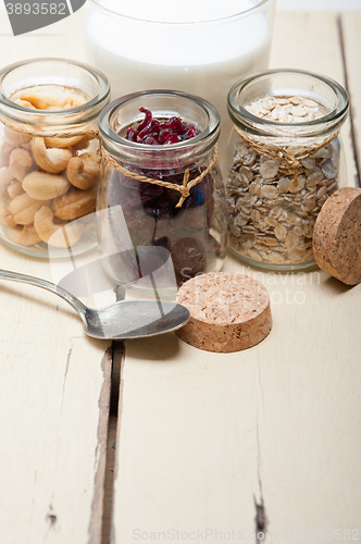Image of healthy breakfast ingredients
