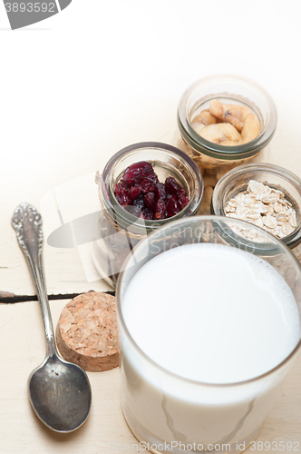 Image of healthy breakfast ingredients