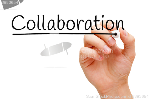 Image of Collaboration Hand Black Marker