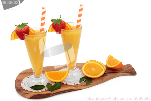 Image of Healthy Orange Juice Drink