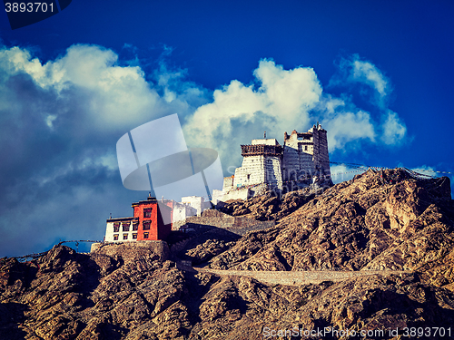 Image of Namgyal Tsem gompa and fort. Leh, Ladakh