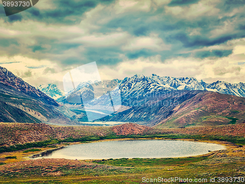 Image of Small lake in Himalayas