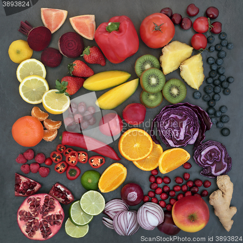 Image of Fresh Fruit and Vegetables