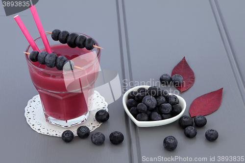 Image of Blueberry Smoothie Fruit Juice Drink