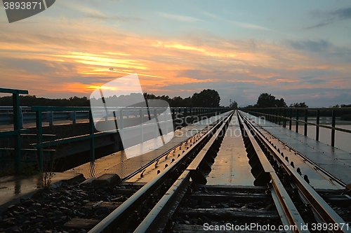 Image of Railroad Bridge Point of View