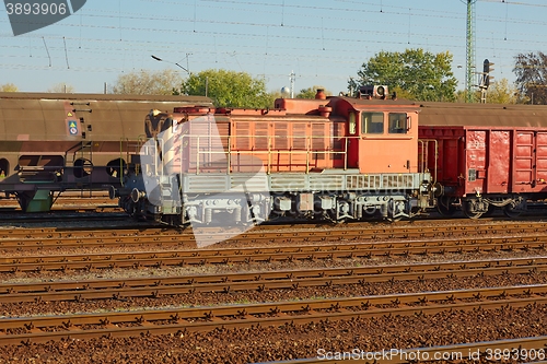 Image of Freight Train Wagons