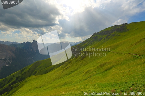 Image of Alpine Summer Landscape