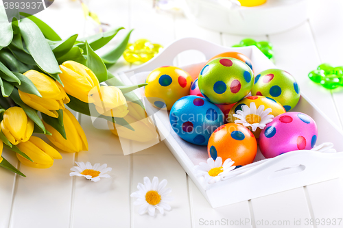 Image of Easter eggs