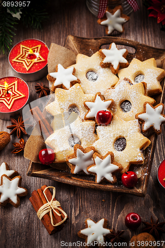 Image of Homemade cookies for Christmas