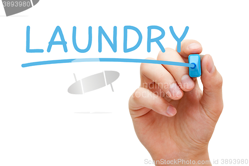 Image of Laundry Blue Marker