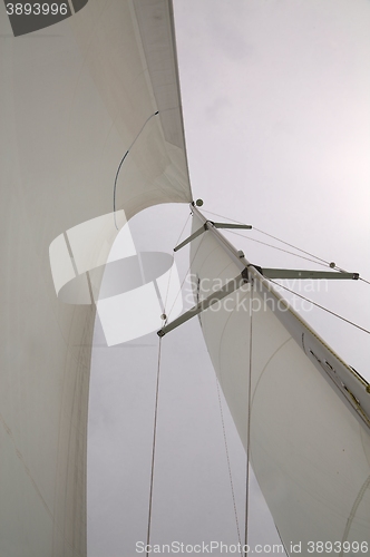 Image of Sailing boat mast