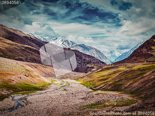 Image of Himalayan landscape in Himalayas