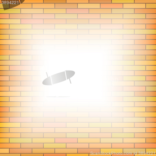 Image of Brick Wall Background. 