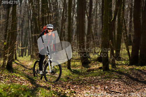 Image of Rider in action at Freestyle Mountain Bike Session