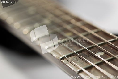 Image of Electric guitar detail shots