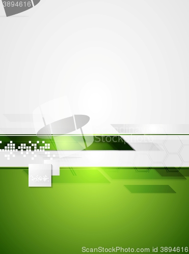 Image of Green grey tech contrast background