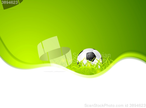 Image of Abstract sport soccer background