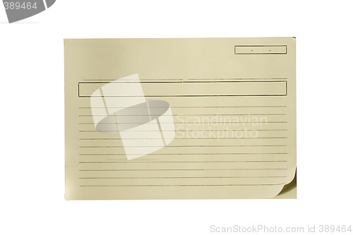 Image of blank paper