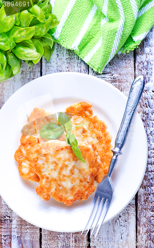 Image of fried chicken cutlet