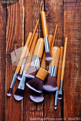 Image of brushes