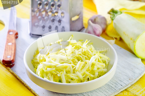 Image of grated marrow