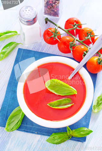 Image of tomato soup