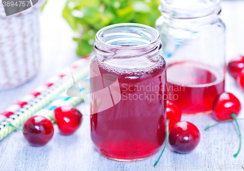 Image of cherry drink