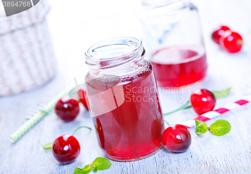 Image of cherry drink