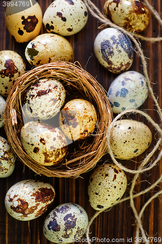 Image of quail eggs