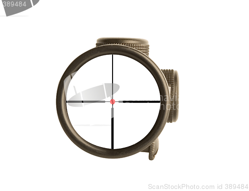 Image of rifle scope