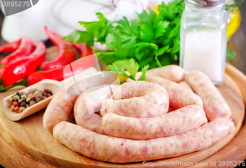 Image of sausages