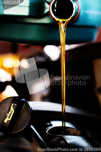 Image of Fresh motor oil